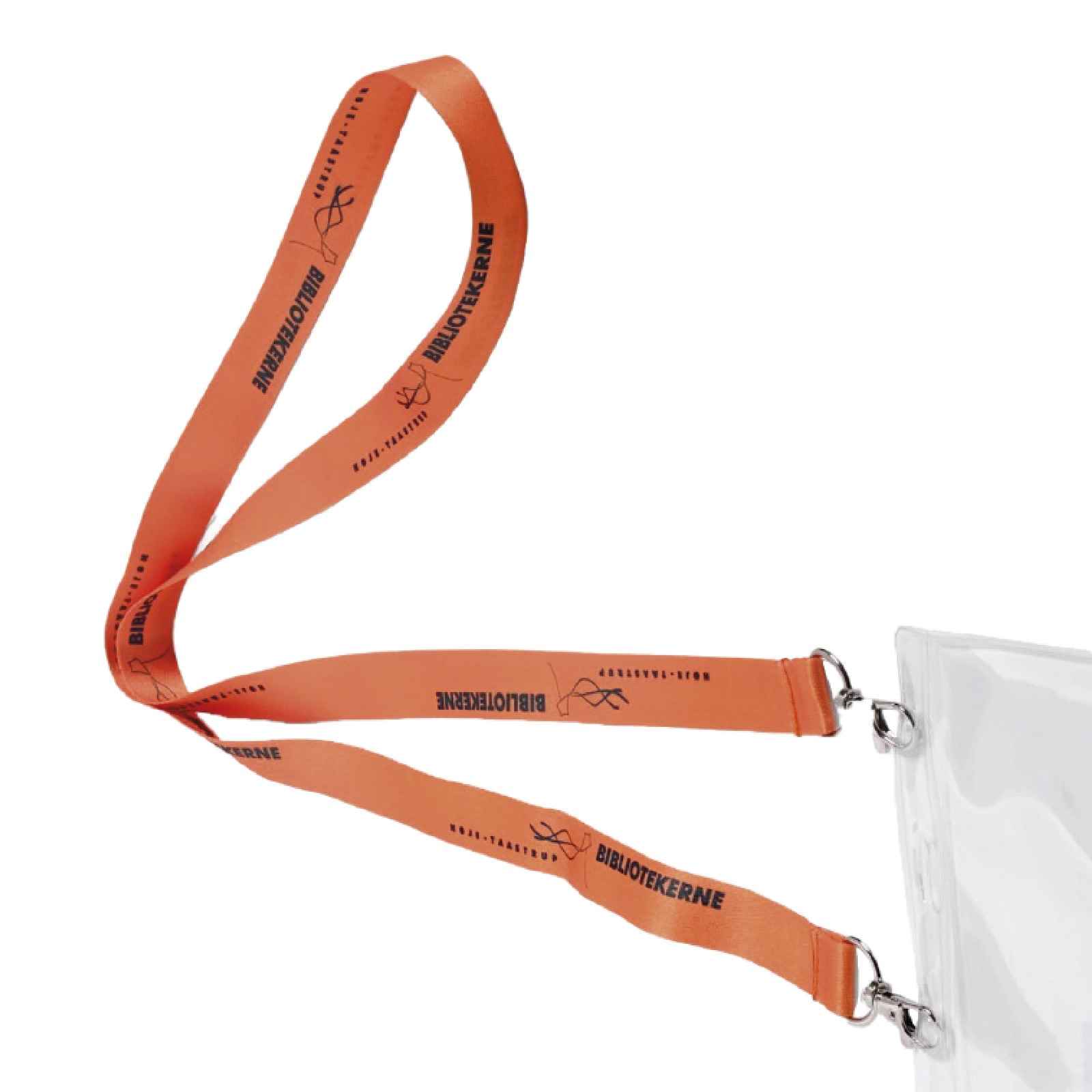 Lanyard Doble Cara con Dos Mosquetones