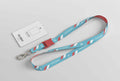Lanyard Doble Cara con Mosqueton y Click Clack de Plastico