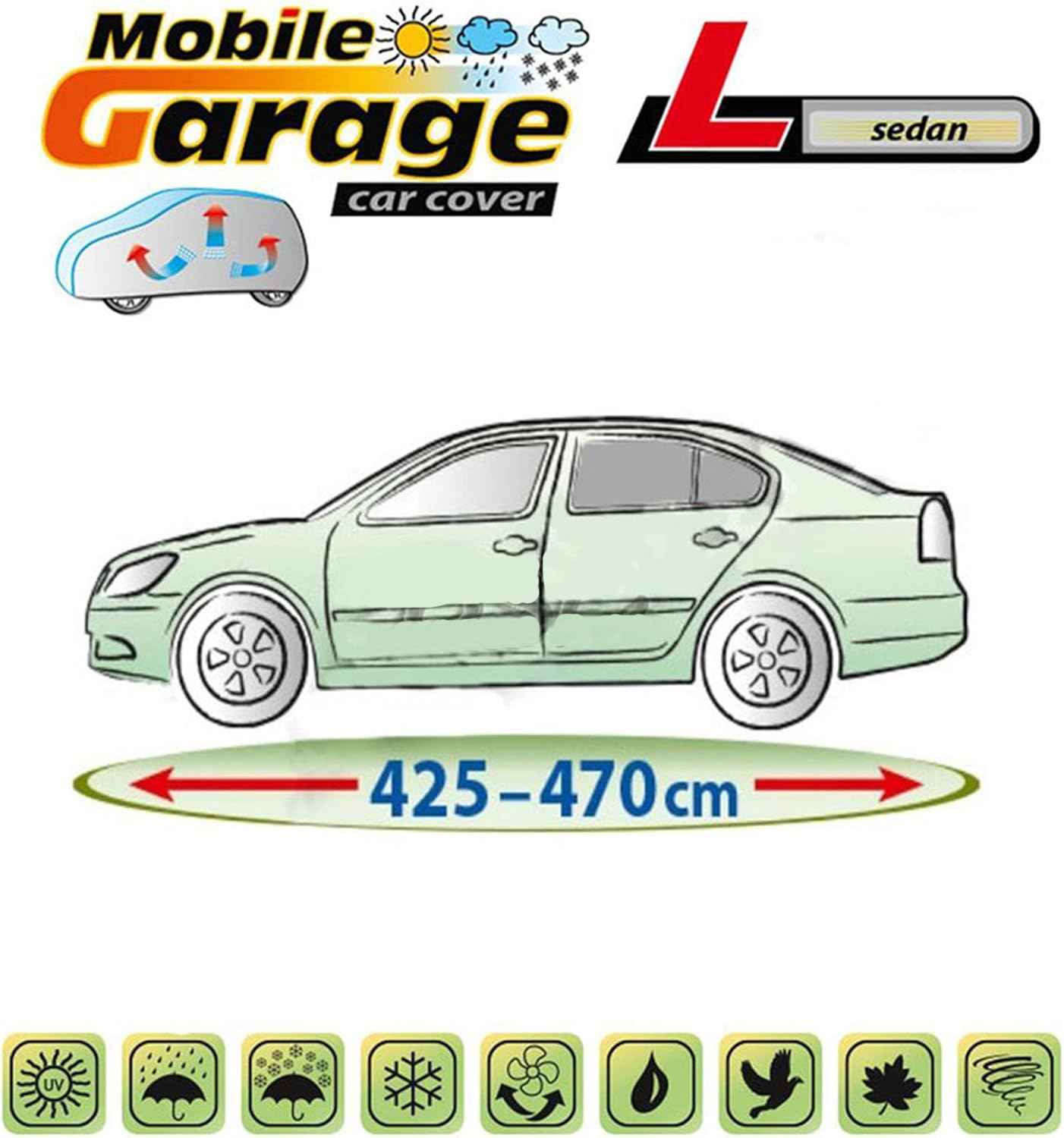 Funda cubrecoches exterior protectora