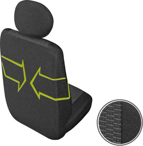Funda asiento conductor furgoneta - ARES DV1M