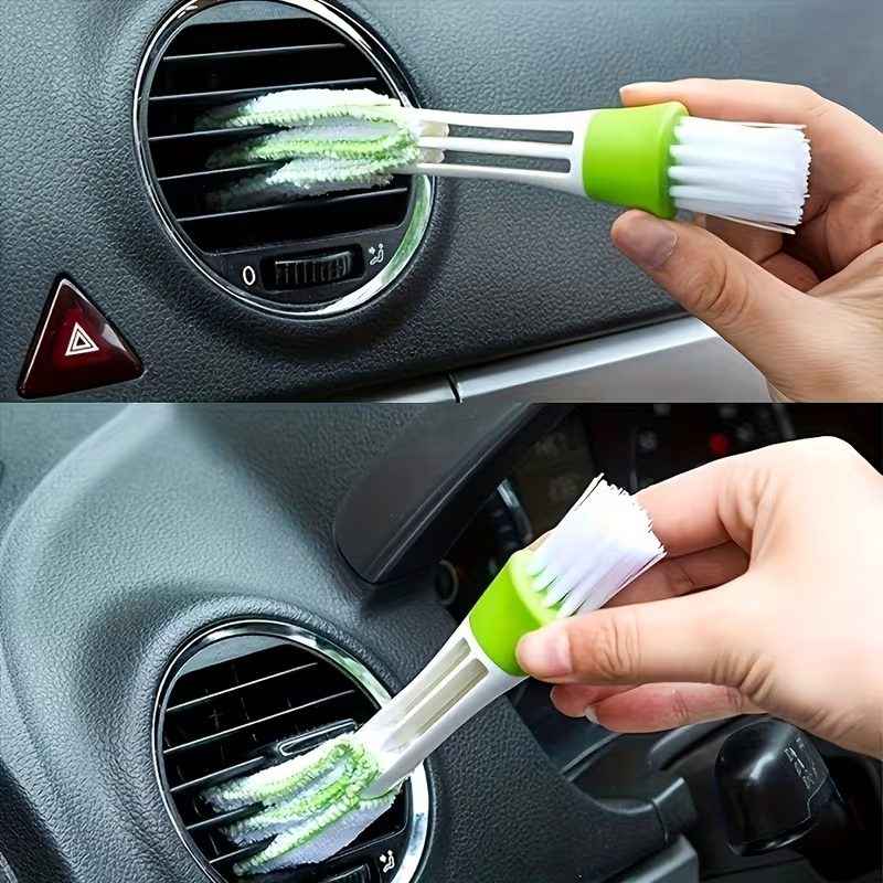 Cepillo limpiador de rejillas de ventilación para coche