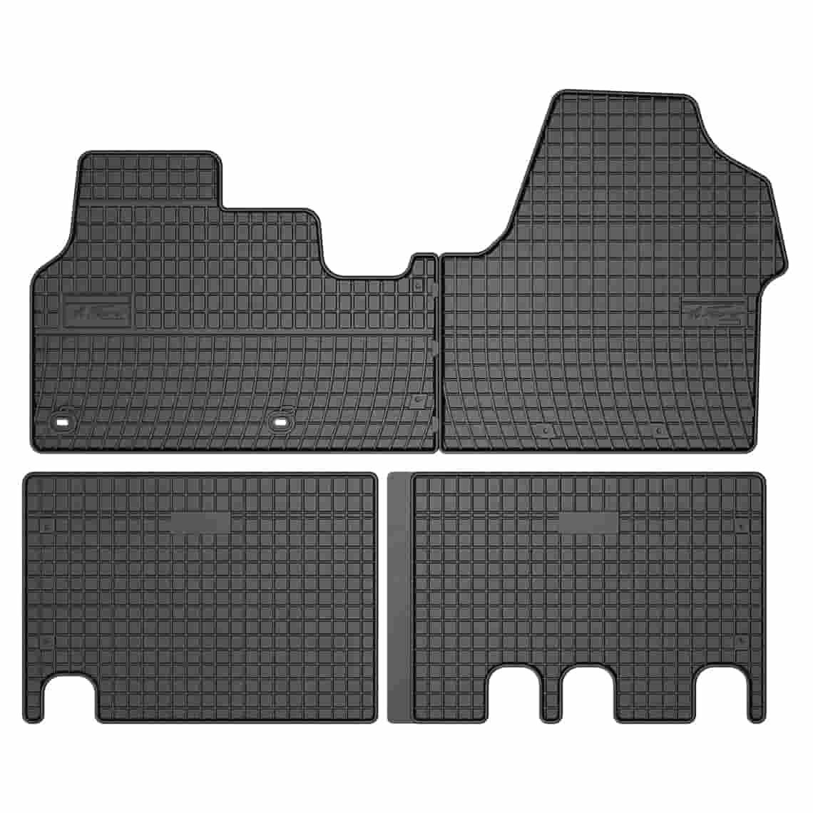 Alfombrillas de goma Citroën Jumpy III - 2nd fila (2016-actualidad) a medida