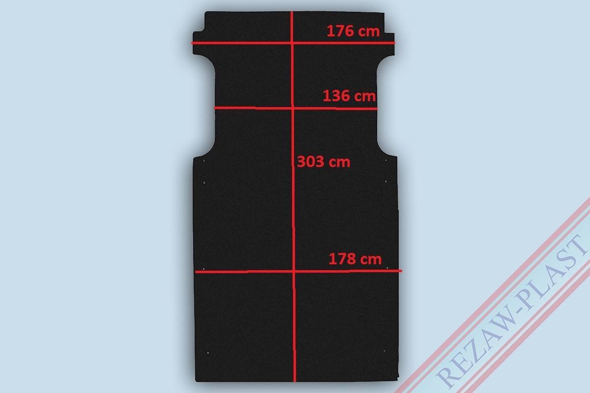 Protector Plano de Carga Opel MOVANO, Renault MASTER, Nissan NV 400