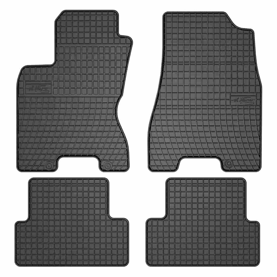 Alfombrillas de goma Nissan X-Trail II (2008-2013) a medida