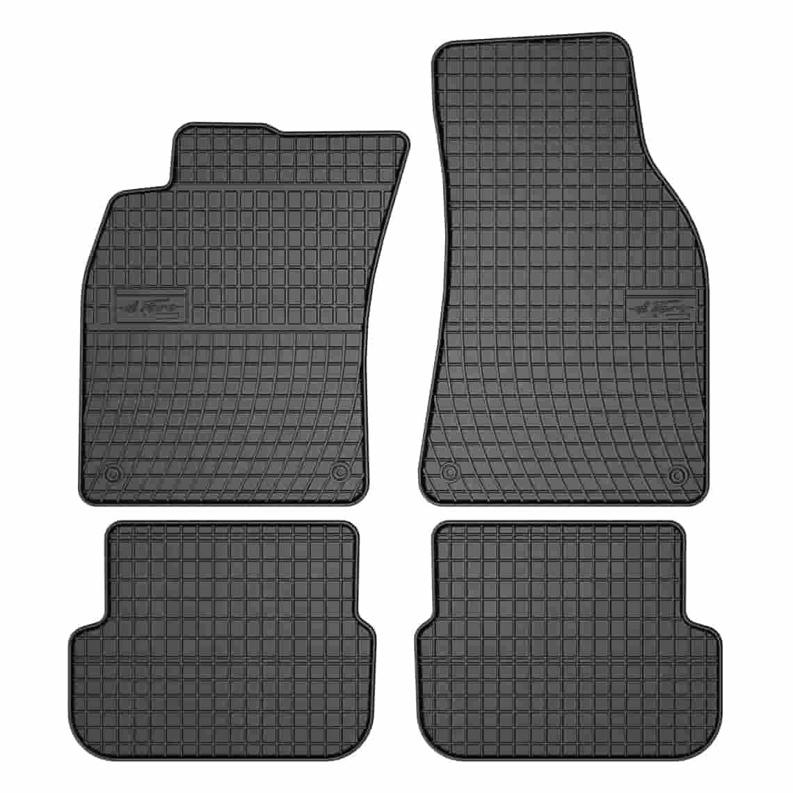Alfombrillas de goma Audi A6 - C6 Lift (2006-2011) a medida