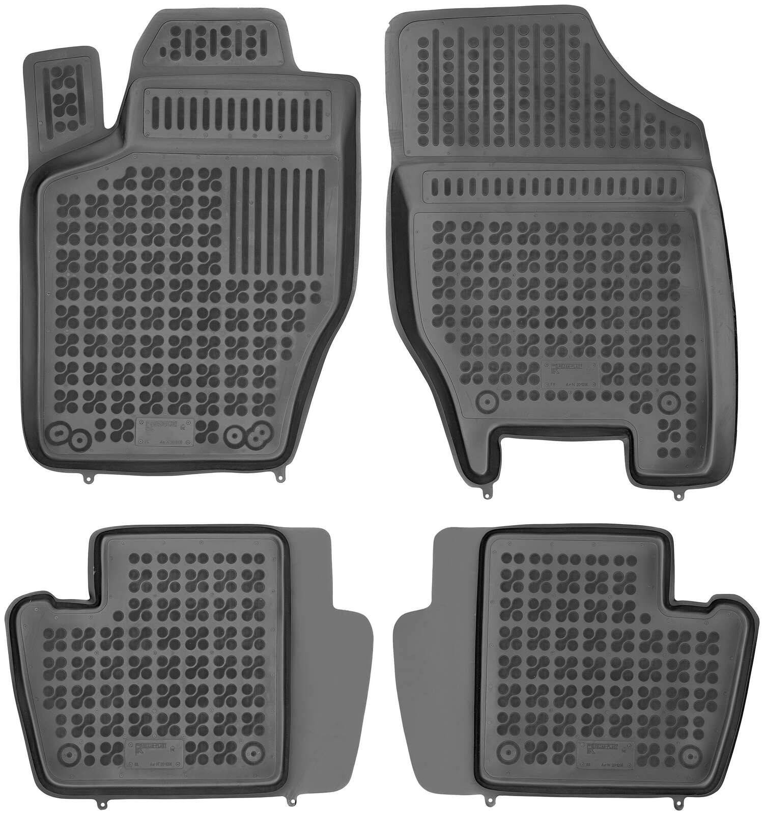Alfombrillas de goma Peugeot 307 (2001-2007), Citroën C4 (2004-2010) a medida
