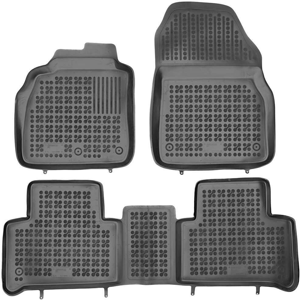 Alfombrillas de goma Renault Scenic II, Grand Scenic II (2003-2009), Scenic III, Grand Scenic III (2009-actualidad) a medida