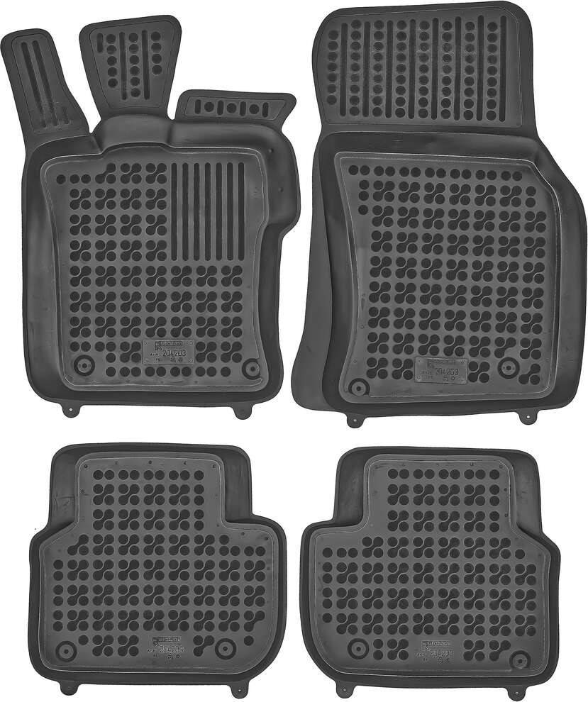 Alfombrillas de goma Para Jaguar XF (X260) Hibrido (2015-actualidad) a medida