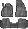 Alfombrillas de goma Fiat 500L Trekking, 500L Living, 7pl (2013-actualidad) a medida
