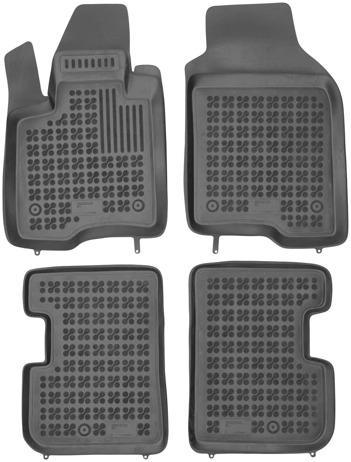 Alfombrillas de goma Fiat Panda III (2012-actualidad) a medida