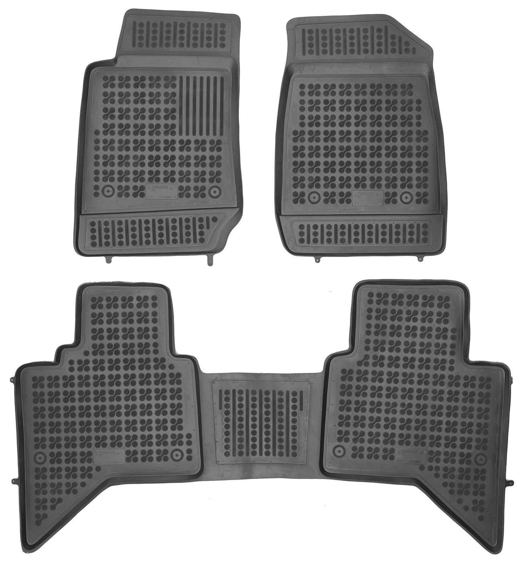 Alfombrillas de goma Isuzu D-Max II (2012-actualidad) a medida