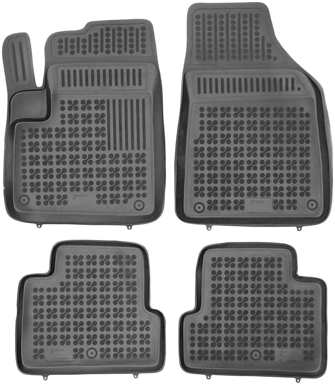 Alfombrillas de goma Jeep Cherokee KL (2013-actualidad) a medida