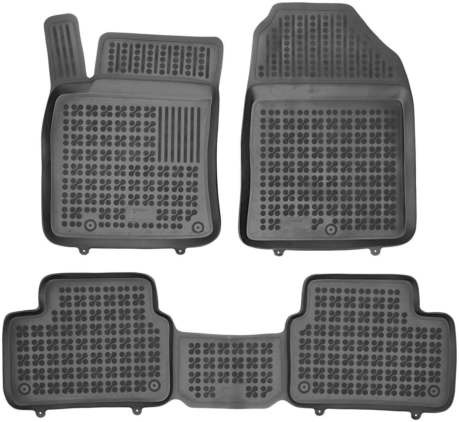 Alfombrillas de goma Kia Cee'd III (CD), Pro Cee'd III (2018-actualidad), Hyundai i30 III hatchback (2016-actualidad) a…