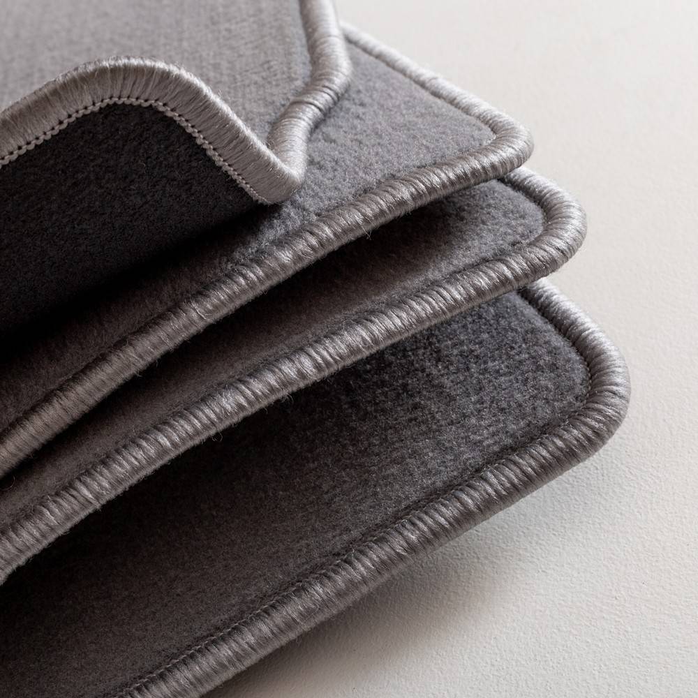 Alfombrillas de moqueta a Medida - Premium Gris a medida