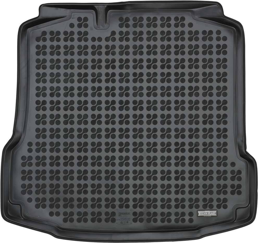 Protector de maletero de goma Seat Toledo parte baja (2013-actualidad), Skoda Rapid (2012-actualidad) a medida