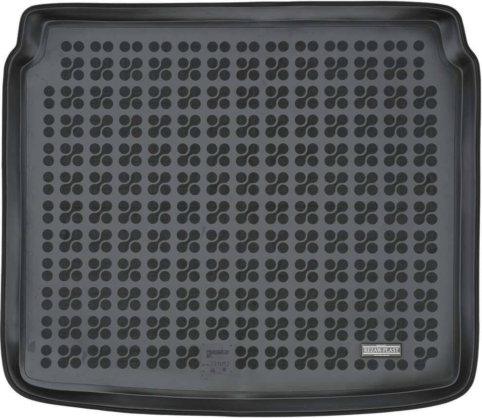 Protector de maletero de goma Volkswagen Tiguan I 5pl, con Set Herramientas, con rueda Repuesto Fina (2007-2013) a medida