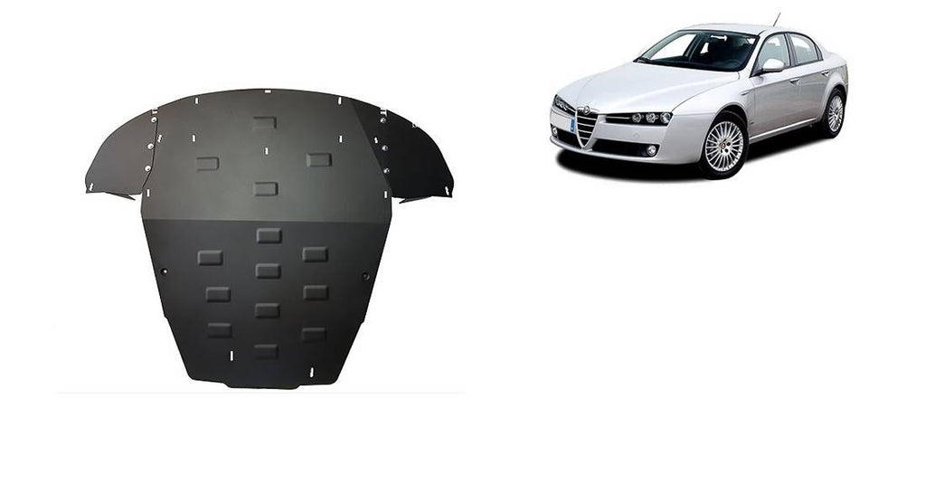 Cubre cárter metálico Alfa Romeo 159 (2004-2011) a medida