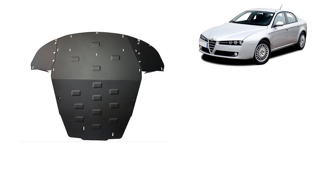 Cubre cárter metálico Alfa Romeo 159 (2004-2011) a medida