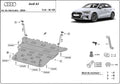 Cubre cárter metálico Audi A3 (2020-actualidad) a medida