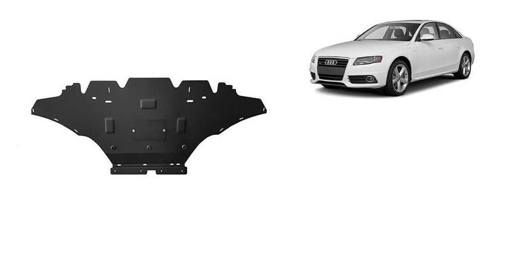 Cubre cárter metálico Audi A4 B8, Diesel (2008-2014) a medida