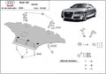 Cubre cárter metálico Audi A5, Gasolina (2008-2016) a medida