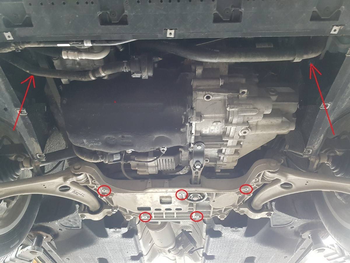 Cubre cárter metálico Audi Q3 (2011-2018) a medida
