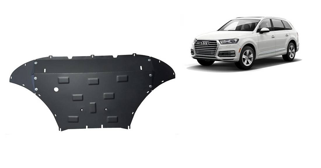 Cubre cárter metálico Audi Q7 (2015-actualidad) a medida