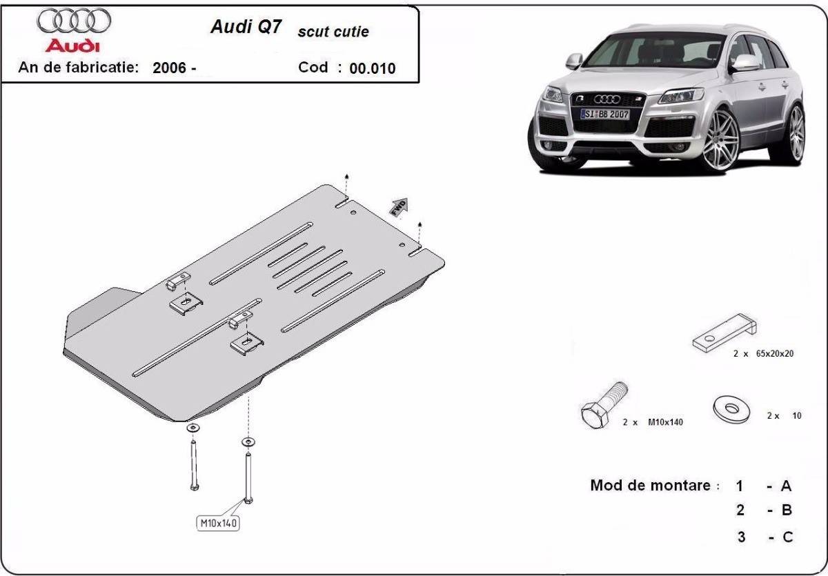 Protección de Caja de Cambios Audi Q7 (2006-2015)