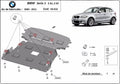 Cubre cárter metálico BMW Serie 1 E81,E87 (2004-2011) a medida
