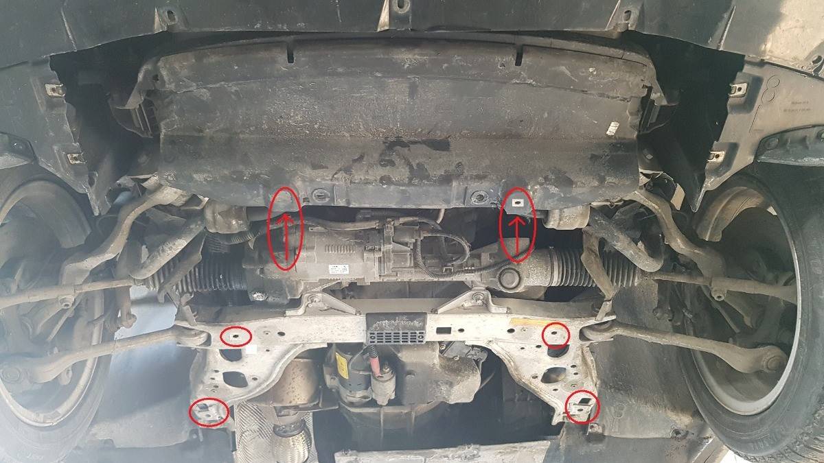 Cubre cárter metálico BMW Serie 1 E81,E87 (2004-2011) a medida