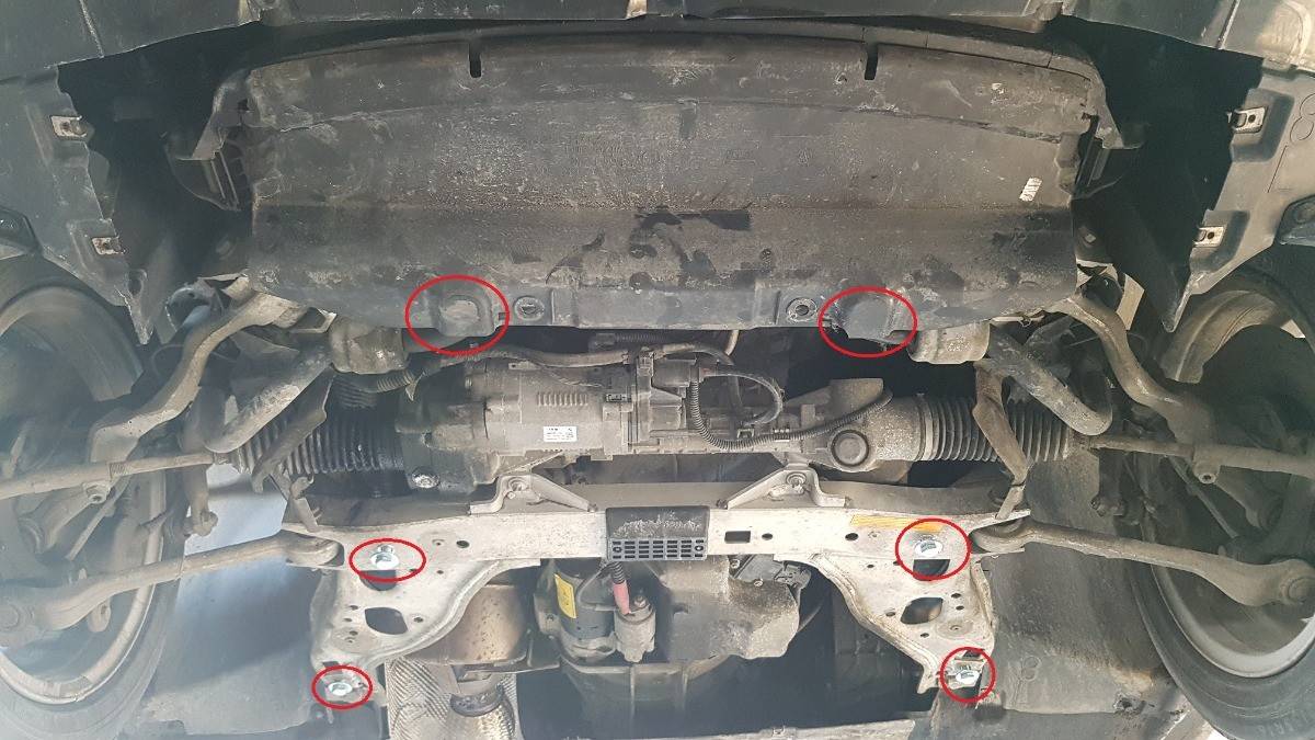 Cubre cárter metálico BMW Serie 1 E81,E87 (2004-2011) a medida