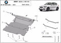 Cubre cárter metálico BMW Serie 1 F20/F21 (2011-2018) a medida