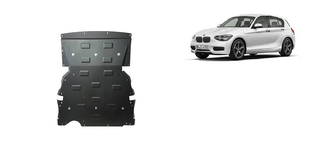 Cubre cárter metálico BMW Serie 1 F20/F21 (2011-2018) a medida