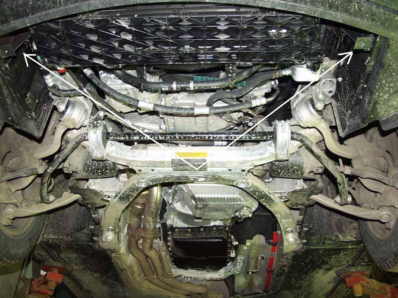 Cubre cárter metálico BMW Serie 5 E60/E61 Parachoques Delantero Estándar (2003-2010) a medida