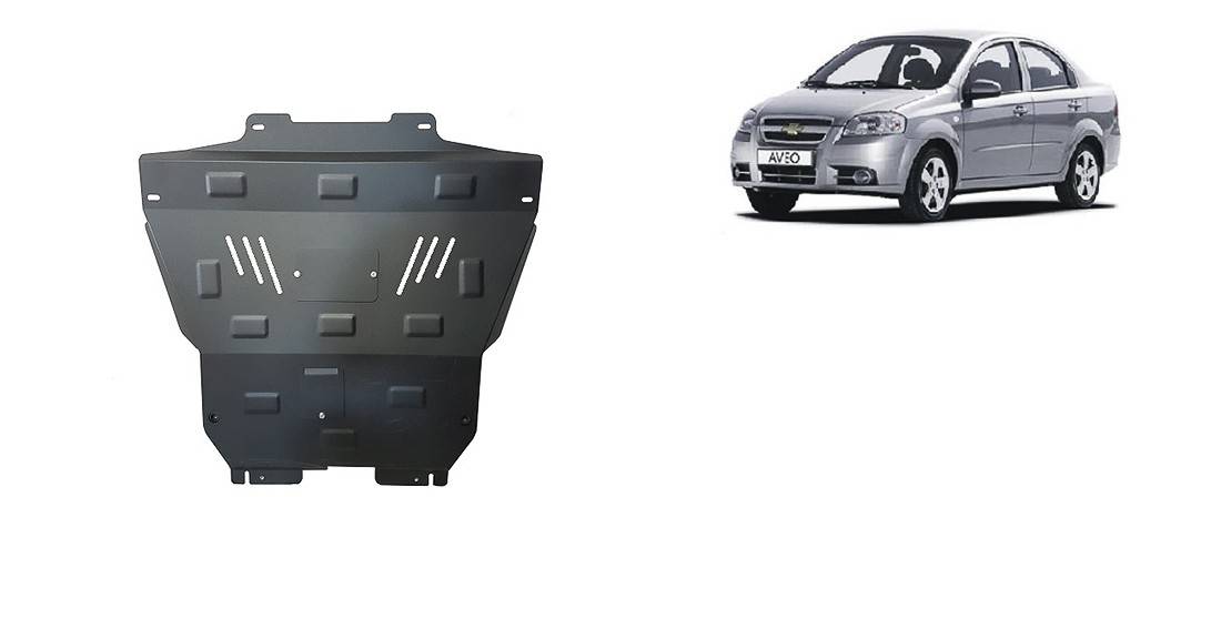 Cubre cárter metálico Chevrolet Aveo (2004-2008) a medida