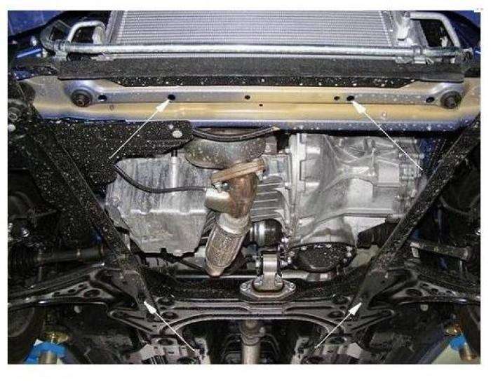 Cubre cárter metálico Chevrolet Aveo (2008-2011) a medida