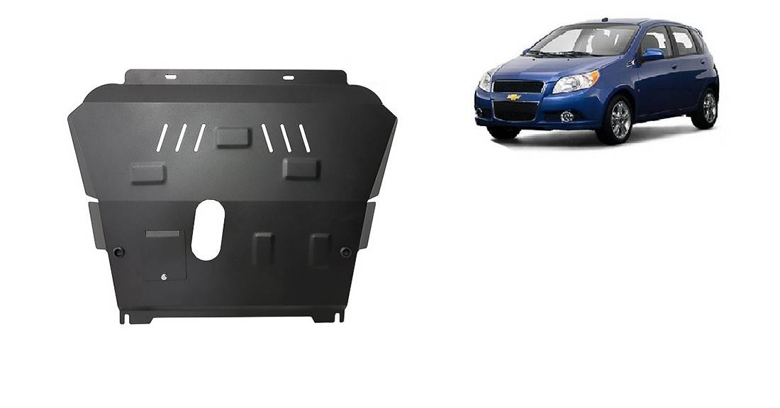 Cubre cárter metálico Chevrolet Aveo (2008-2011) a medida