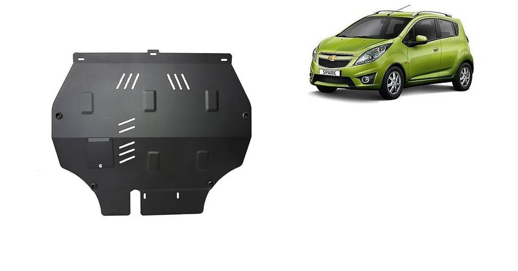 Cubre cárter metálico Chevrolet Spark (2009-2022) a medida