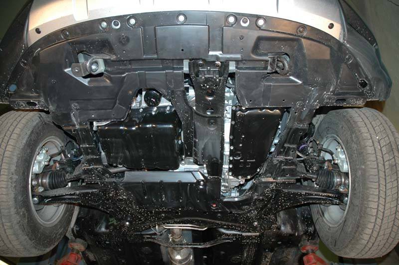 Cubre cárter metálico Citroën C - Crosser (2007-2012) a medida