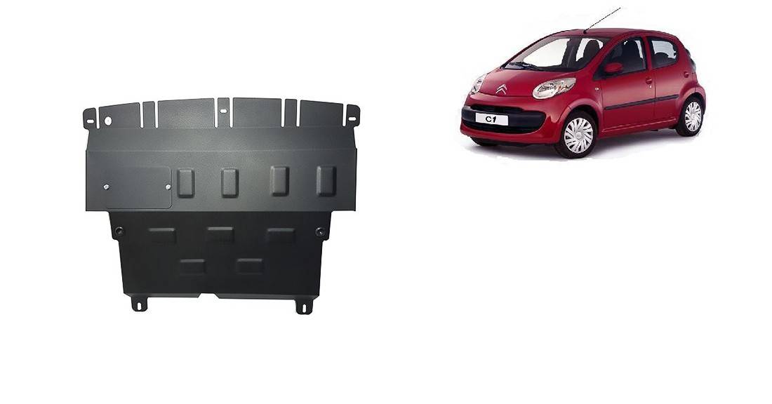 Cubre cárter metálico Citroën C1 (2005-2014) a medida