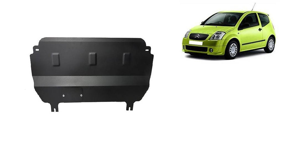 Cubre cárter metálico Citroën C2 (2003-2009) a medida