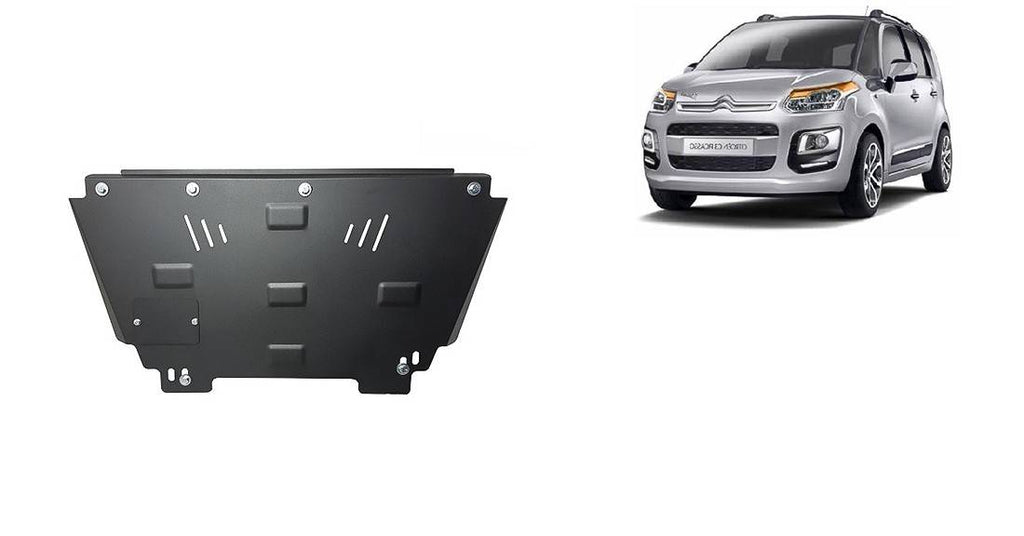 Cubre cárter metálico Citroën C3 Picasso (2009-2020) a medida
