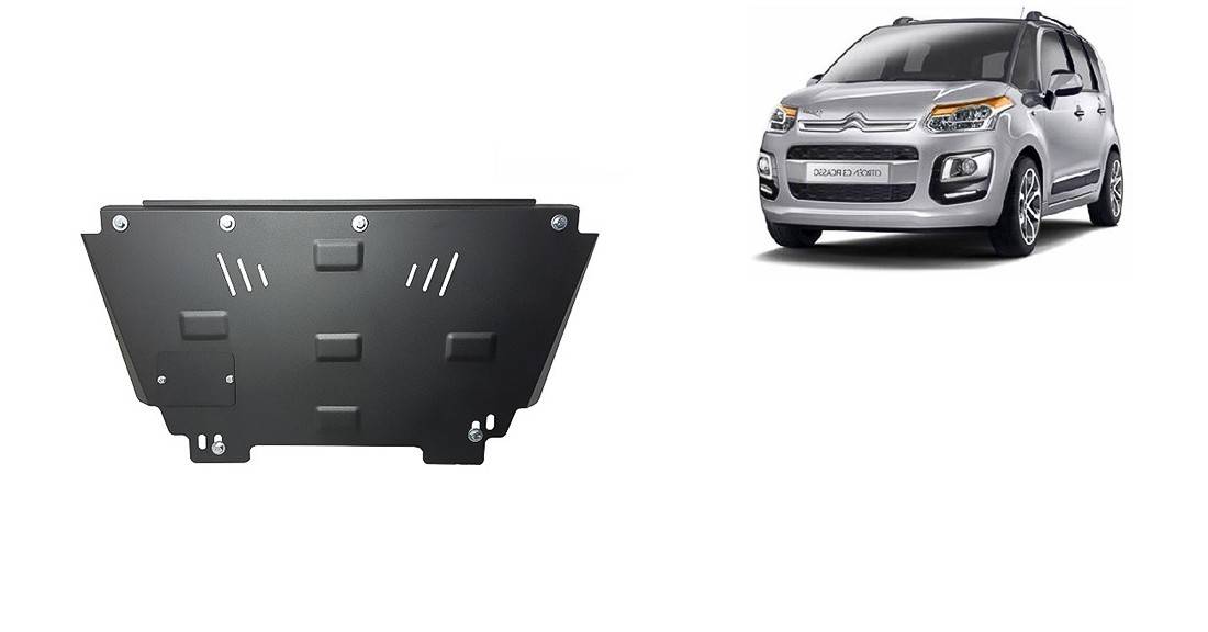 Cubre cárter metálico Citroën C3 Picasso (2009-2020) a medida