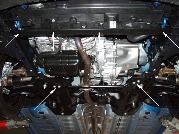 Cubre cárter metálico Citroën C3 Picasso (2009-2020) a medida