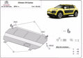 Cubre cárter metálico Citroën C4 Cactus (2014-2022) a medida