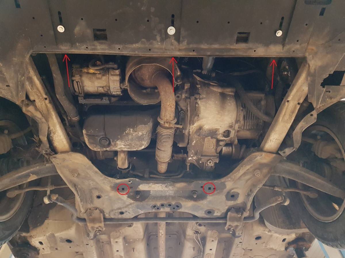 Cubre cárter metálico Citroën C4 Picasso (2008-2018) a medida