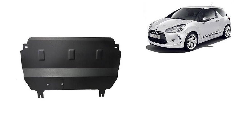 Cubre cárter metálico Citroën DS3 (2009-actualidad) a medida