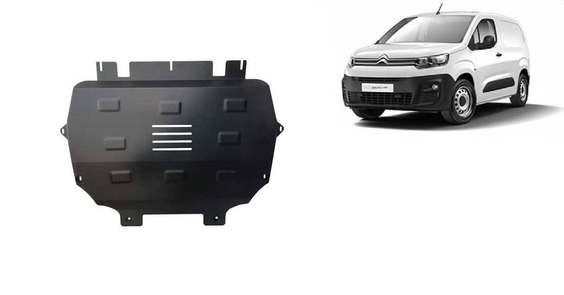 Cubre cárter metálico Citroën Berlingo (2018-actualidad) a medida