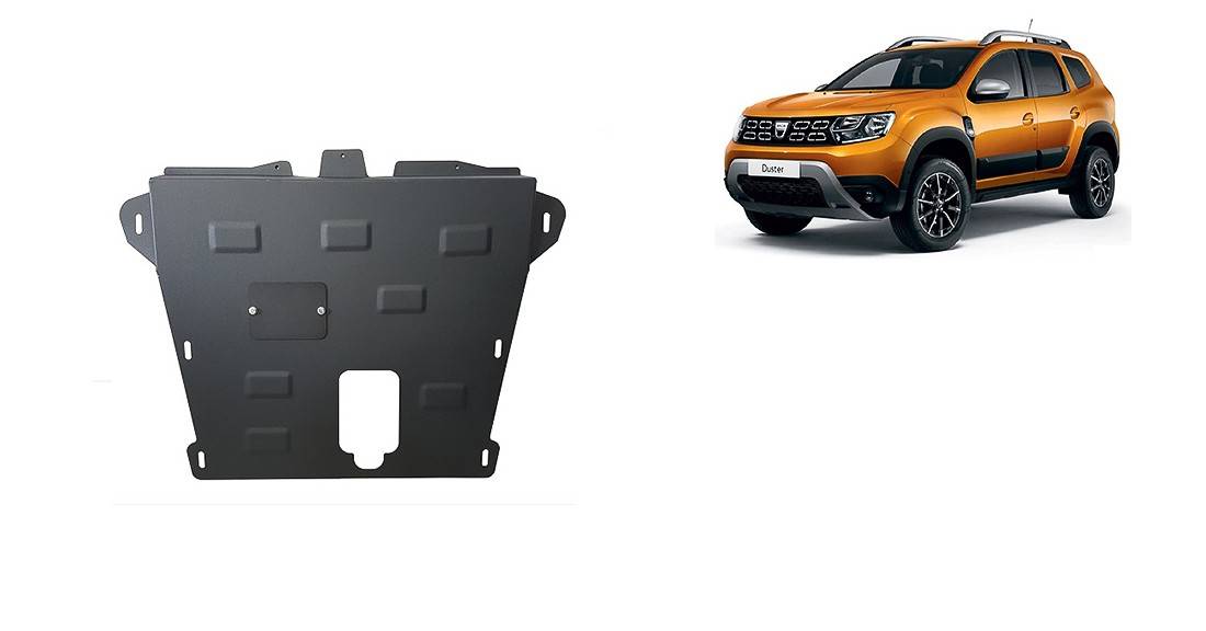 Cubre cárter metálico Dacia Duster (2018-actualidad) a medida