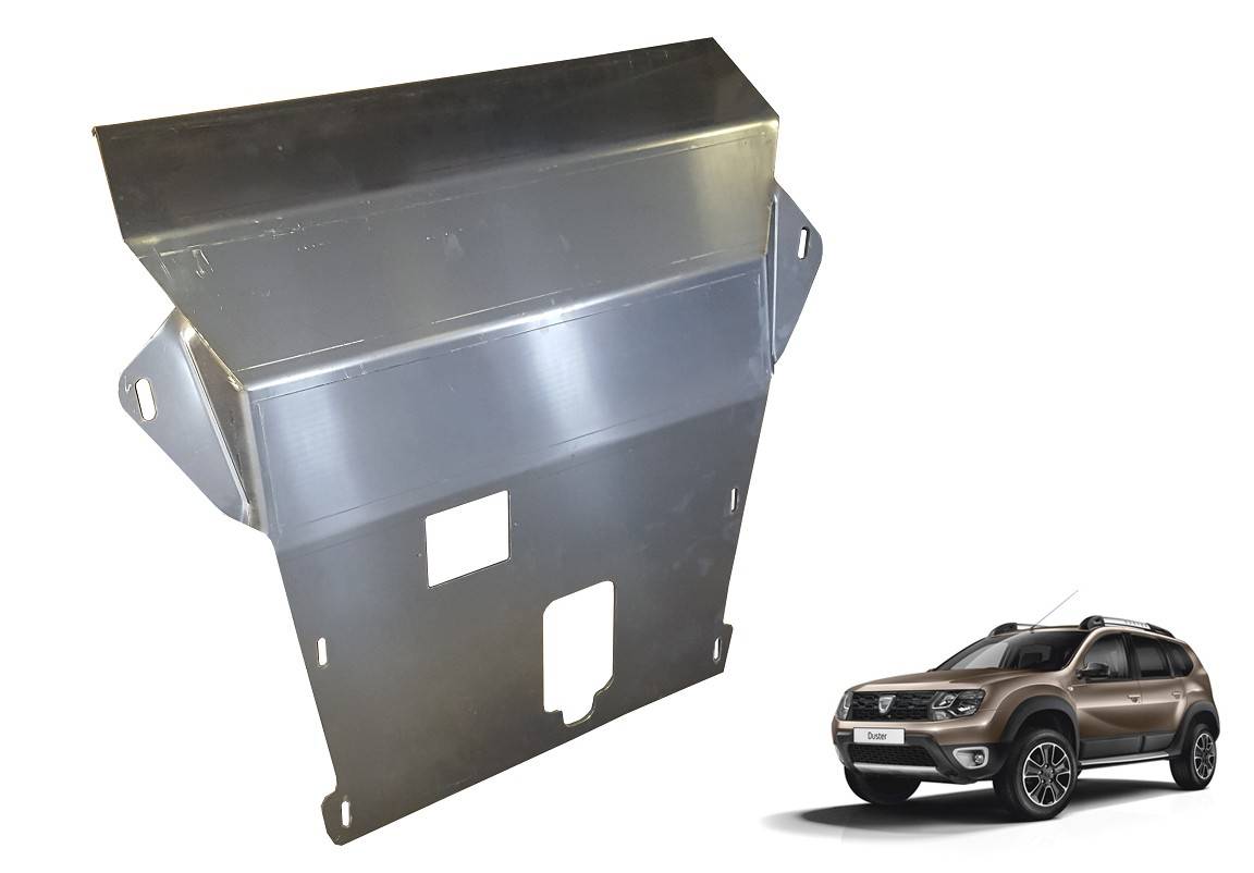 Cubre cárter Aluminio Dacia Duster "06.045ALU" (2010-2017) a medida